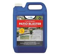 BOND IT Patio Blaster Mould Algae Moss Killer Decking Fencing Drive 5L Biodegradable Concentrated Patio Blaster Cleaner for Mould, Lichen & Green Growth on Hard Surfaces