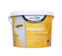 Bond It Plasterers Pregrit Internal Plaster Grip Coat Bonding Agent - Pale Yellow, 5L