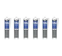 Bond It Premier Ha6 Marine Silicon Sealant White 310 Pack Of 6