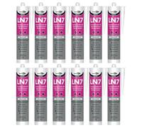 Bond It Premium Low Modulus Neutral Cure Silicone 12X Translucent 310Ml - Premium Grade Silicone Sealant For Glass, Metal, Plastic
