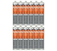 Bond It Pu18 High Strength Polyurethane Adhesive And Sealant - 12X White, 310Ml - Sealant Adhesive - Oil & Chemical Resistant