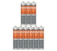 Bond It Pu18 High Strength Polyurethane Adhesive And Sealant - 9X Grey, 310Ml - Sealant Adhesive - Oil & Chemical Resistant