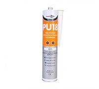 Bond-It PU18 White - High Strength Polyurethane Adhesive & Sealant EU3 Cartridge - Seals & bonds in engineering, construction, automotive & marine applications elastic characteristics make it suitable for vibrating environments