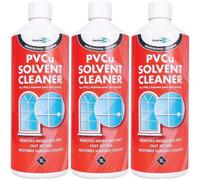 Bond It Pvcu Fast Acting Solvent Cleaner Clear, 1L (Red Bottle) Bdc003(N) (Pack Of 3)