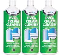 Bond It Pvcu Solvent-Free Cream Cleaner White, 1 Litre (Green Bottle)(Pack Of 3)