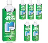 Bond It PVCu Solvent-Free Cream Cleaner, White, 1 Litre, Pack of 6