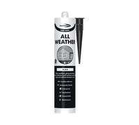 Bond It Rain-Mate All Weather General Purpose Roofing Tiles Car Glass Sealant - Eu3 Black, 285Ml