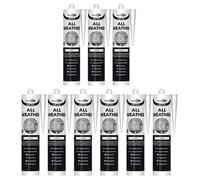 Bond It Rain-Mate All Weather Sealant - 9X White, 285Ml - Flexible - Waterproof & Weatherproof Roof Sealant - Excellent Adhesion