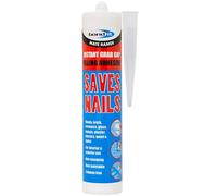 Bond It Saves Nails Instant Grab Adhesive 285 ml (Beige) - No Nails Adhesive Extra Strong for Wood, Brick and Metal Plastic