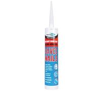 Bond IT SAVES NAILS Multi-Purpose Rubber Based Instant Silicone Grab Building Adhesive Beige/Buff Joint Filler Glue For Wood Brick Metal