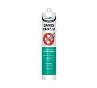 Bond It Saves Nails Solvent-Free Grab Adhesive, White - Eu3