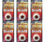 Bond It Silicone Rescue Tape White 25mm X 3.66M (Pack Of 6)