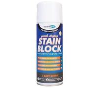 Bond It Stain Block 400ml Aerosol Spray Paint Covers Water Rust & Mould Marks Stainblock Off White 400 ml Aerosol Painting Rust Stains