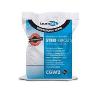 Bond it STERI-GROUT Mould Resistant Flexible Floor & Wall Tile Grout Kitchen Bathroom Hygienic Steri 3KG Colours (Black)