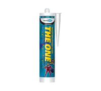 Bond It The One Universal Silicone Sealant - Premium Grade Silicone Neutral Curing Silicone Sealant - White, 310Ml