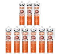 Bond It Ulti-Mate Neutral Cure Builders Silicone - 9X Translucent 285Ml - Low Modulus Silicone Sealant For Joints - Door - Window