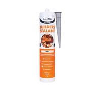 Bond it Ultimate Low Modulus Neutral Cure LMN Builders Silicone Sealant Building Silicone Sealant Internal External Door Window Frames Glass Cement Wood EU3 (Grey)