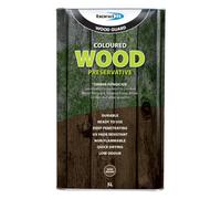 Bond It Universal Coloured Wood Preserver Exterior Wood Protection - Premium Coloured Wood Preserver Dark Brown, 5L