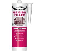 BOND iT WHITE DEC-MATE FLEXIBLE FILLER Decorators Caulk Acrylic Sealant Quick Drying Interior 600ml Wood Plaster Brick Concrete Plasterboard White Bond EU
