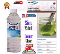 Bond It White Spirit Organic Solvent Brush Cleaner & Paint Thinning - 750Ml