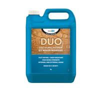 Bond It Wood Glue Duo 2 In 1 Rapid Bond Adhesive D3 Internal External Fast Drying - White, 5L