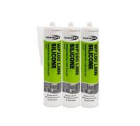 Bond-It WP100 Neutral Cure Silicone Oxime Sealant (x 3) - Cream