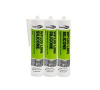 Bond-It WP100 Neutral Cure Silicone Oxime Sealant (x 3) - White
