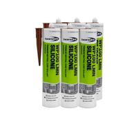Bond-It WP100 Neutral Cure Silicone Oxime Sealant (x 6) - Rosewood