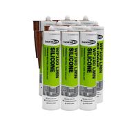 Bond-It WP100 Neutral Cure Silicone Oxime Sealant (x 9) - Rosewood