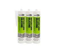 Bond-It WP100 Neutral Silicone Sealant (3 Pack) - Translucent