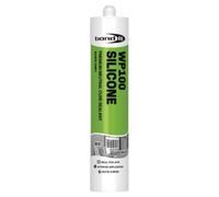 Bond It Wp100 Premium Neutral Cure Oxime Silicone Sealant - Agate Grey, 285Ml Eu3 - Sealant For Building & Construction Joints