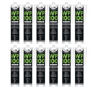 Bond It Wp100 Premium Neutral Cure Oxime Silicone Sealant Eu3, 12X Translucent 285Ml - Mould-Resistant - Flexible Building Sealant