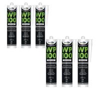 Bond It Wp100 Premium Neutral Cure Oxime Silicone Sealant Eu3, 6X Translucent, 285Ml - Mould-Resistant - Flexible Building Sealant