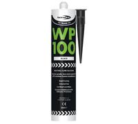 Bond it Wp100 Silicone Sealant Seal Rapid Cure Mastic External Door Windows - Black Eu3