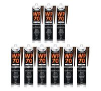 Bond It Wp70 Neutral Cure Oxime Silicone Sealant - 9X Toffee, 285Ml - Flexible - Weatherproof Building Sealant