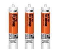 Bond It Wp70 Silicone Sealant Translucent 300Ml Pack Of 3