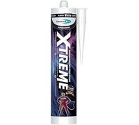 Bond It Xtreme Anti Mould Sanitary Silicone Sealant Kitchen Shower Wet Bathroom 310ml (White)