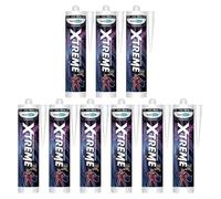 Bond It XTREME Anti-Mould Silicone Sealant - 9x White, 310ml | Waterproof - High-Performance Sealant - Strong Adhesion | Sanitary Sealant for Bathrooms - Kitchens & Wet Areas