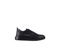 Bond Men in black leather and black sole, male, Alexander Smith, Sneakers, Black, 8 UK, Shoes 8 UK