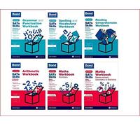 Bond SATs Skills 10-11 years Year 6, 6 book collection set Maths & English (Grammar & Punctuation, Spelling, Reading, Arithmetic, Maths Workbooks)
