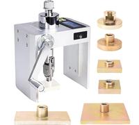 Bond Strength Tester, Intelligent Adhesion Strength Tester with 14 Threaded Test Blocks and Built-in Hydraulic Mechanism for Paint Pull-Off Testing