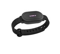 BOND TOUCH 4 Bracelet - Long-Distance Relationship Touch Bracelet for Couples, Friends and Families to Feel Connected (1 Unit) (POP Black)
