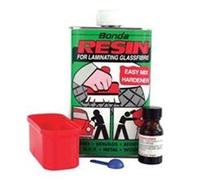 Bonda Resin 250g (Resin 250ml+Hardener 250ml+Blue Spoon+250ml Cup)