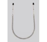 Bondage Boutique Adjustable Tweezer Nipple Clamps - Silver Silver