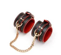 Bondage Boutique Faux Leather Wrist Cuffs - clitoriss Toys Suction Sex Toys, Waterproof Vibrator Adult dilodos Women MAGICNITZ