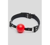 Bondage Boutique Large Silicone Ball Gag - Red Red