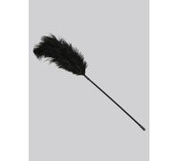 Bondage Boutique Luxury Ostrich Feather Tickler - Black Black
