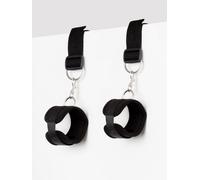Bondage Boutique Over the Door Restraints - Black Black