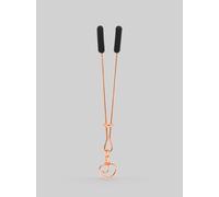 Bondage Boutique Rose Gold Adjustable Clit Clamp - Gold Gold
