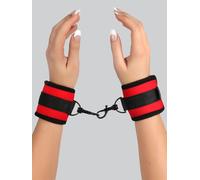 Bondage Boutique Soft Handcuffs - Red Red